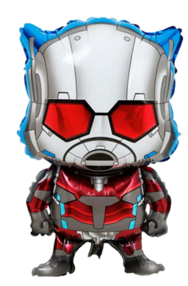 Ant-Man Labubu Helium Luftballon – XXL Folienballon 45 x 83 cm für Party & Deko