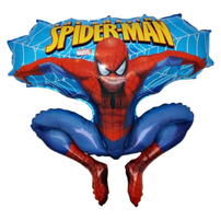 Spider-Man Labubu Helium Luftballon – XXL Folienballon 45 x 83 cm für Party & Deko