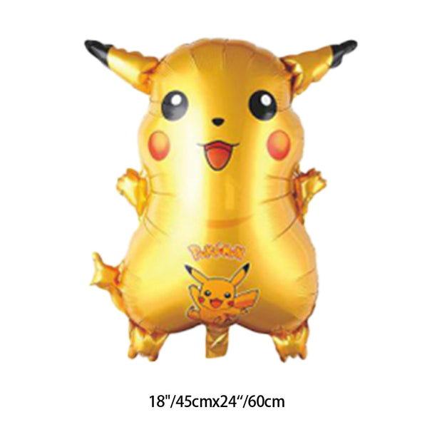 Pikachu Labubu Helium Luftballon – XXL Folienballon 45 x 83 cm für Party & Deko