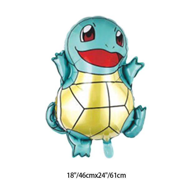 Schiggy Labubu Helium Luftballon – XXL Folienballon 45 x 83 cm für Party & Deko