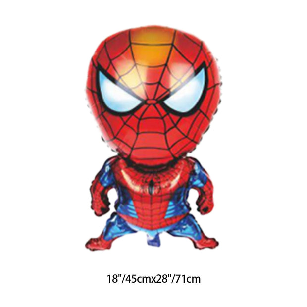 Spider-Man Labubu Helium Luftballon – XXL Folienballon 45 x 83 cm für Party & Deko