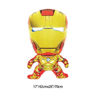 Iron Man Labubu Helium Luftballon – XXL Folienballon 45 x 83 cm für Party & Deko