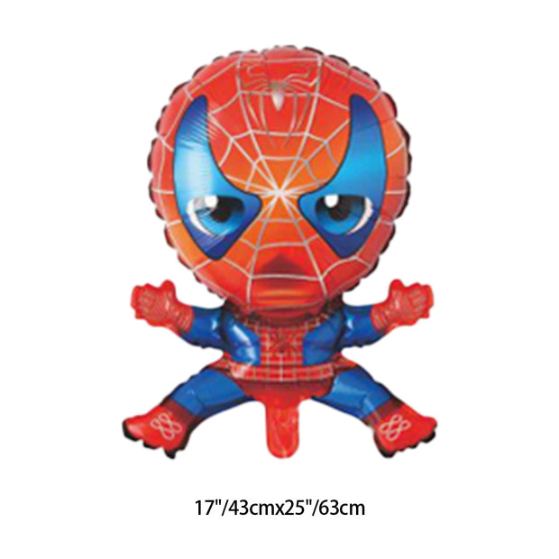Spider-Man Labubu Helium Luftballon – XXL Folienballon 45 x 83 cm für Party & Deko