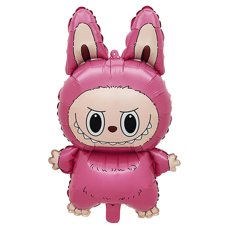 Labubu Helium Luftballon – XXL Folienballon 66.5 x 38 cm für Party & Deko