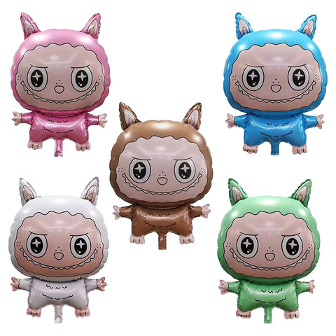 Labubu Helium Luftballon – XXL Folienballon 47 x 70.5 cm für Party & Deko