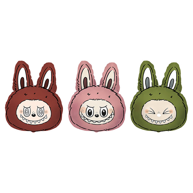 Labubu Helium Luftballon – XXL Folienballon 47 x 63 cm für Party & Deko