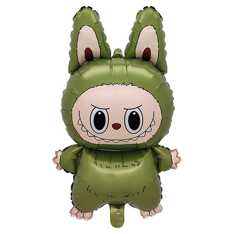 Labubu Helium Luftballon – XXL Folienballon 66.5 x 38 cm für Party & Deko